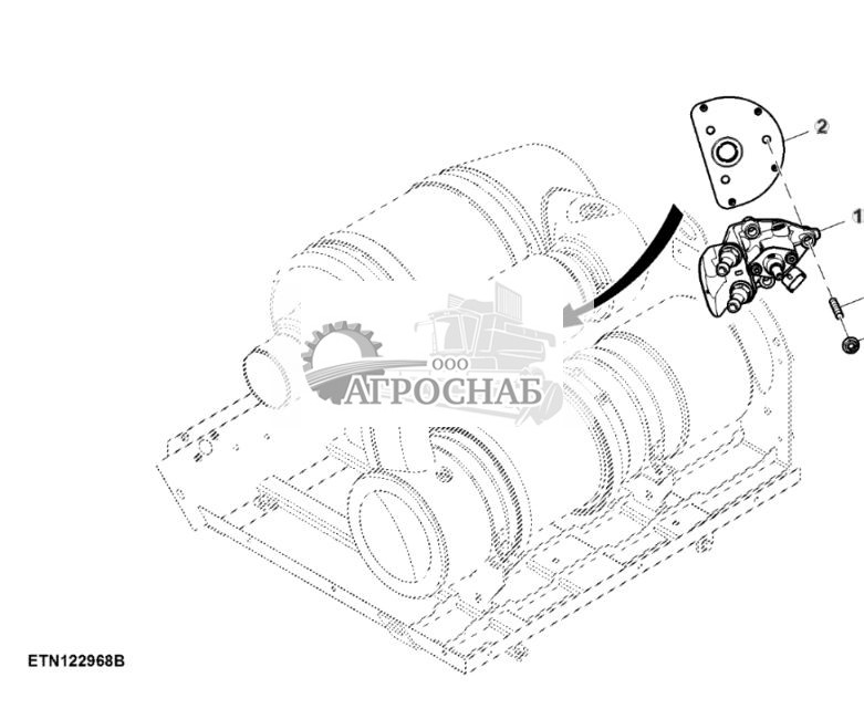 Жидкость для очистки отработавших газов дизельного двигателя, форсунка дозирования - ST825611 1092.jpg